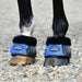 WeatherBeeta Tough-Tec Prime Fleece Trim Rubber Bell Boots Color BLACK/COBALT