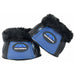 WeatherBeeta Tough-Tec Prime Fleece Trim Rubber Bell Boots Color BLACK/COBALT