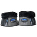 WeatherBeeta Tough-Tec Prime Fleece Trim Rubber Bell Boots Color BLACK/GREY