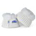 WeatherBeeta Tough-Tec Prime Fleece Trim Rubber Bell Boots Color WHITE/WHITE