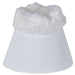 WeatherBeeta Tough-Tec Fleece Trim Bell Boots Color WHITE