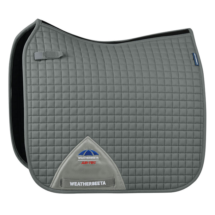 WeatherBeeta Prime Air-Tec Dressage Saddle Pad Color GREY