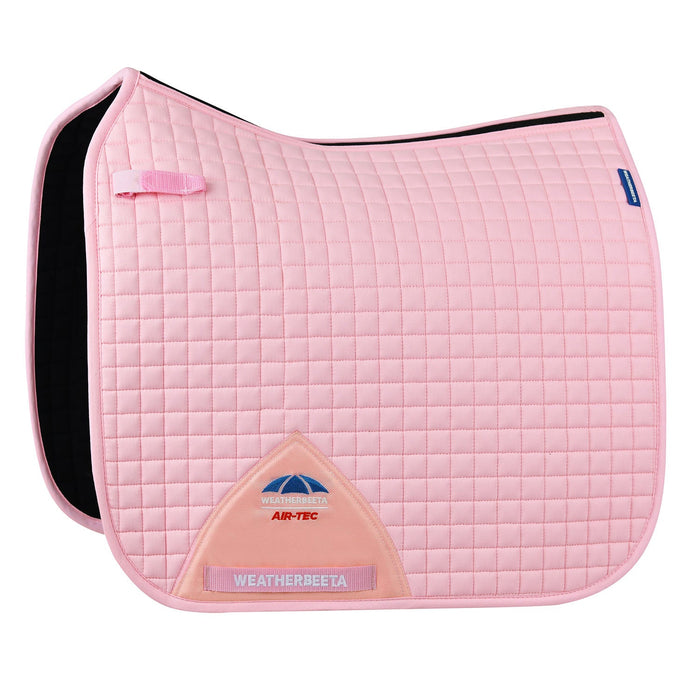 WeatherBeeta Prime Air-Tec Dressage Saddle Pad Color LIGHT PINK
