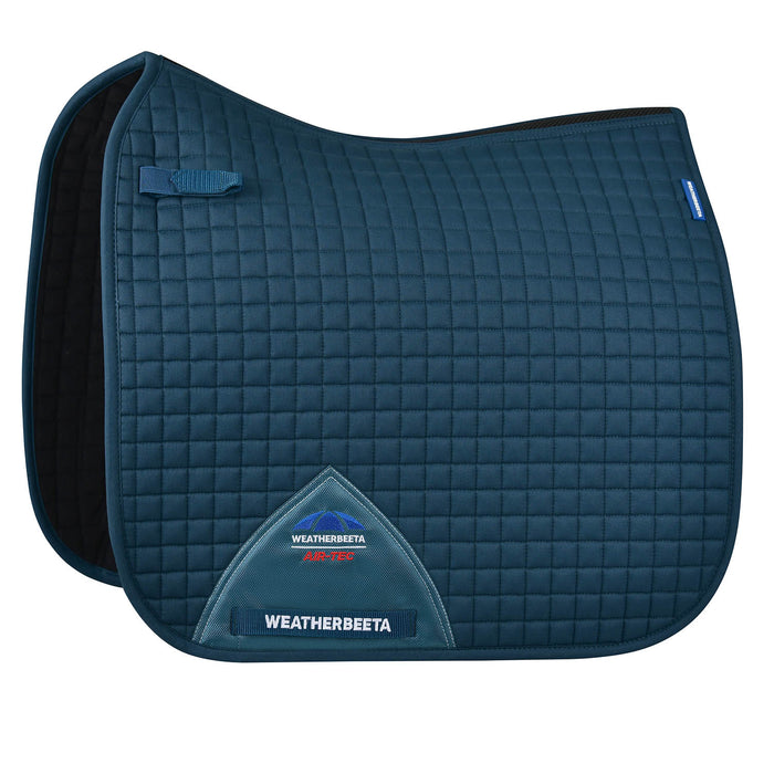 WeatherBeeta Prime Air-Tec Dressage Saddle Pad Color MIDNIGHT TEAL