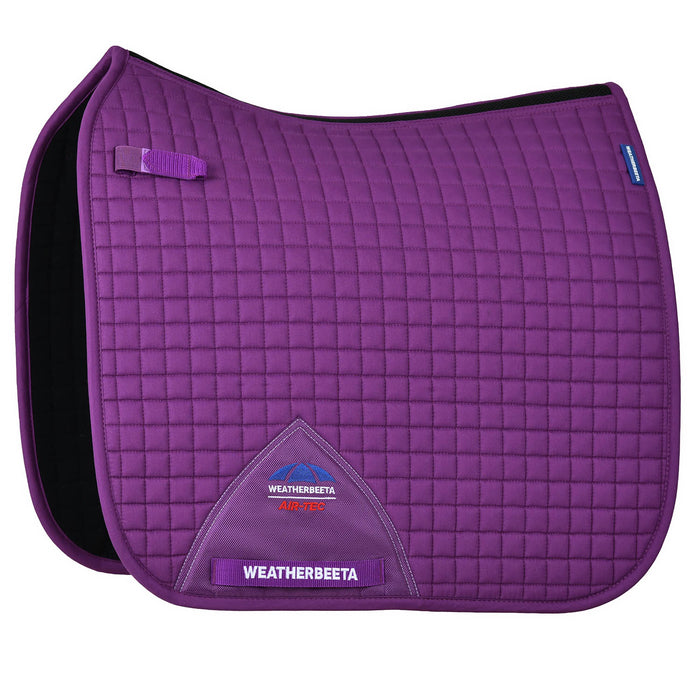 WeatherBeeta Prime Air-Tec Dressage Saddle Pad Color VIOLET