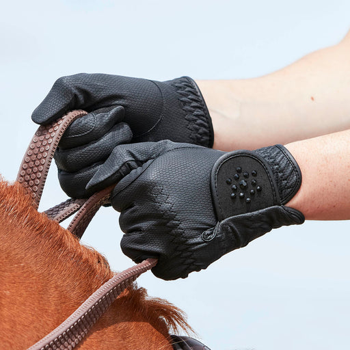 Dublin Everyday Bling Riding Gloves Color BLACK