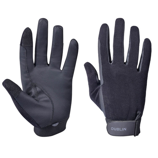 Dublin All Seasons Riding Gloves II Color BLACK