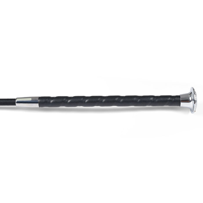 Dublin Strassy Dressage Whip, 43, Black Color BLACK
