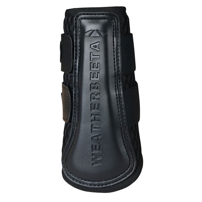 WeatherBeeta Tough-Tec Mesh Brushing Boots Color BLACK/BLACK
