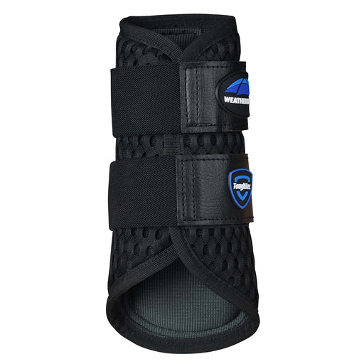 WeatherBeeta Tough-Tec Mesh Brushing Boots Color BLACK/BLACK