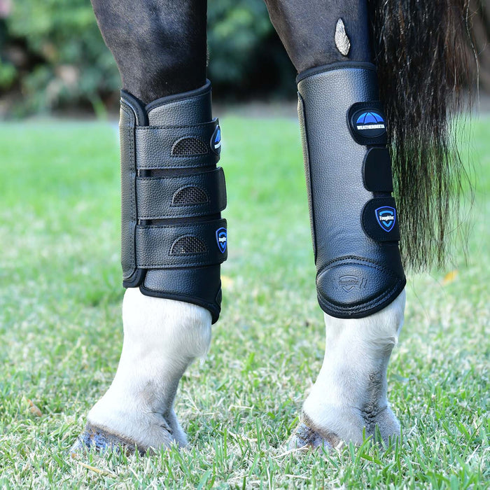 WeatherBeeta Tough-Tec Eventing Hind Boots Color BLACK