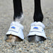 WeatherBeeta Tough-Tec Impact Fleece Trim Bell Boots Color WHITE/WHITE