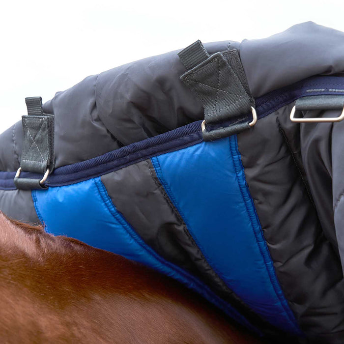 WeatherBeeta ComFITec Ultra Detach-A-Neck Turnout Blanket Color Charcoal