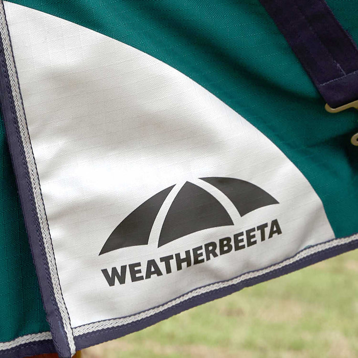 WeatherBeeta ComFITec Plus Dynamic Detach-A-Neck Turnout Blanket Color Forest Green