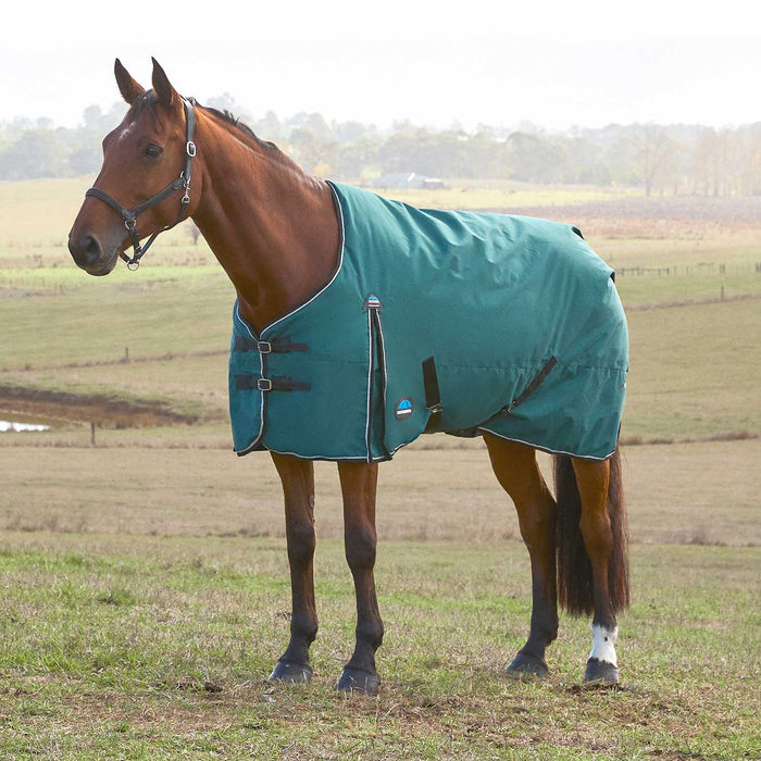 WeatherBeeta ComFITec Classic Standard Neck Turnout Blanke Color Green