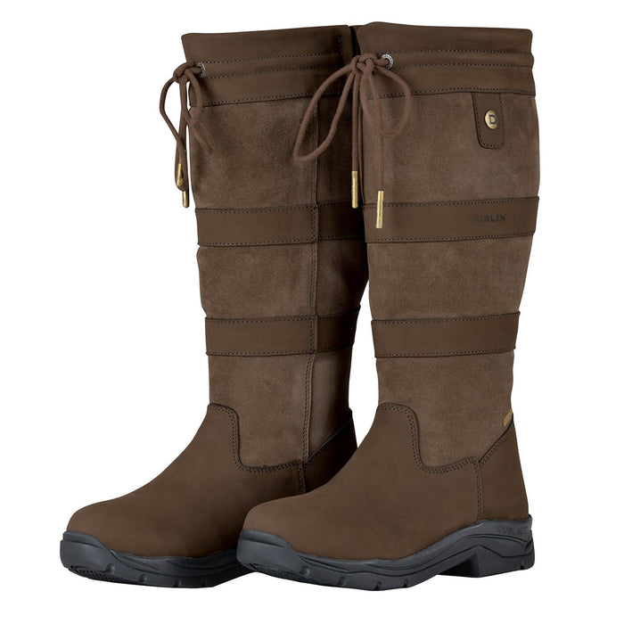 Dublin Ladies River Boots IV Color Chocolate Brown