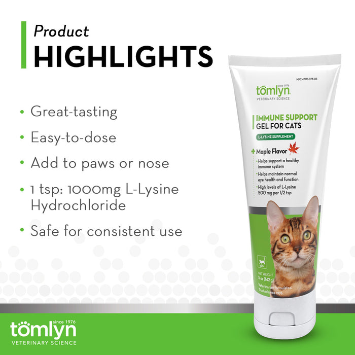 L-Lysine Powder Immune Support Supplement for Cats