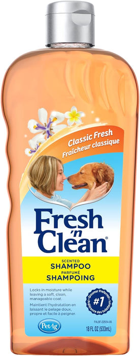 Fresh 'n Clean Original Classic Fresh Scented Pet Shampoo for Dogs & Cats