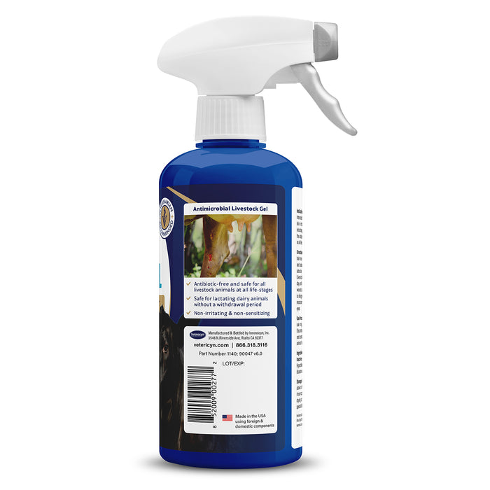 Vetericyn Plus Antimicrobial Livestock Gel Spray
