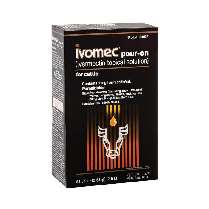 Ivomec Pour-On Cattle Wormer