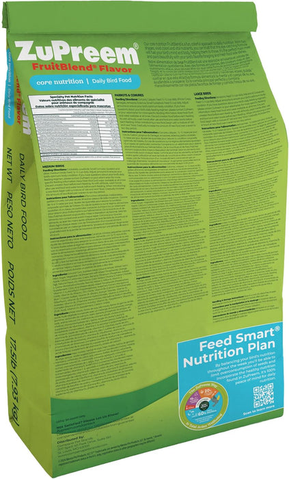 Zupreem FruitBlend Flavor Bird Food