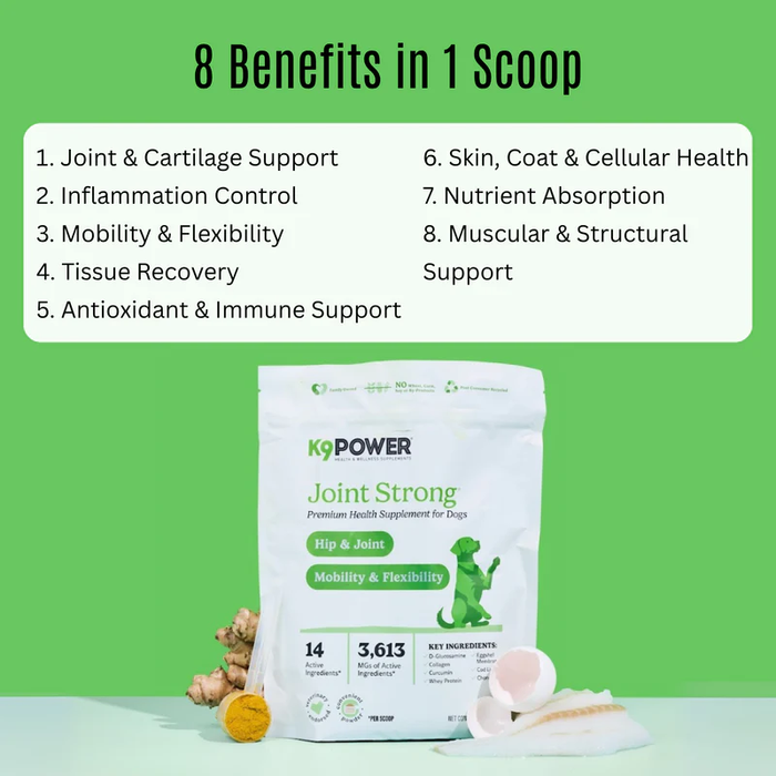 K9 Power Joint Strong Joint Support Formula for Dogs