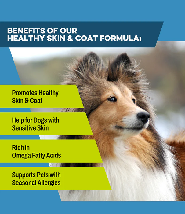 K9 Power Show Stopper Skin & Coat Supplement for Dogs