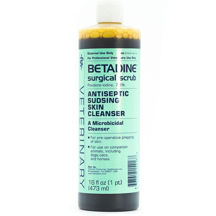 Betadine Surgical Scrub Sudsing Skin Cleanser (Povidone Iodine)