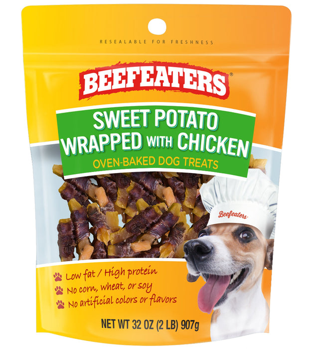 Sweet Potato Wrapped with Chicken 8/32oz BFT Color Brown
