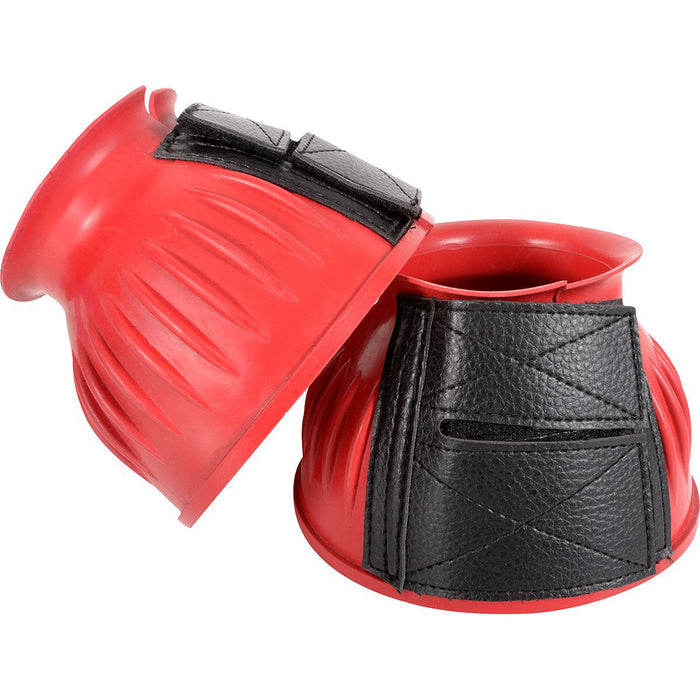 Rubber Bell Boots Color Red