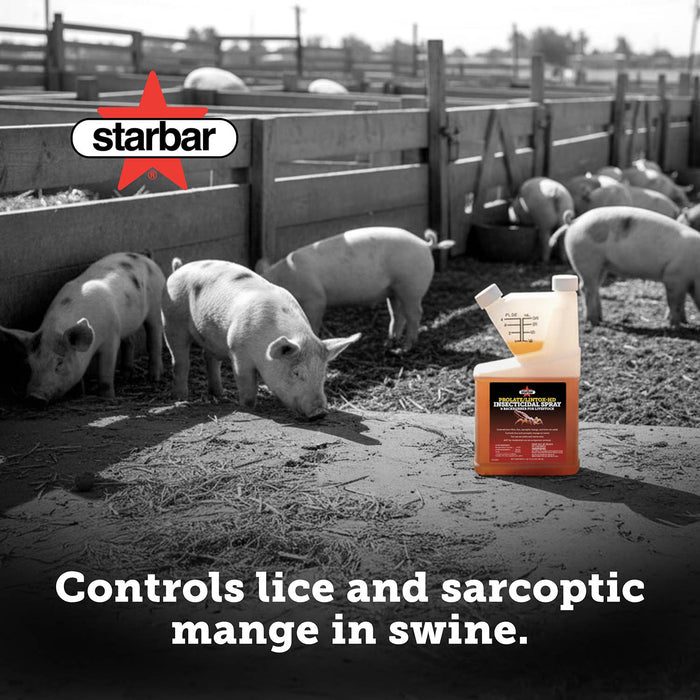 Prolate/Lintox-HD Insecticide Fly Spray & Backrubber for Livestock