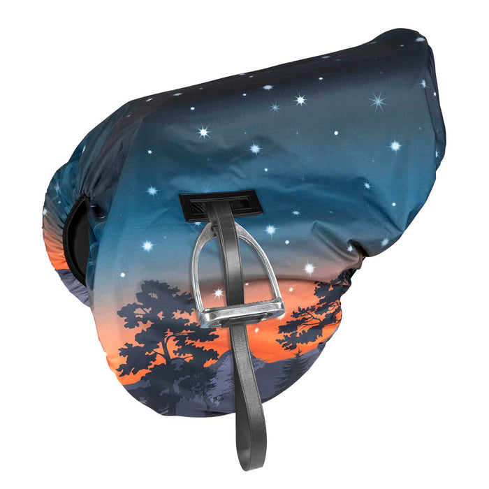 Shires Patterned Waterproof Saddle Cover