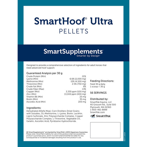 SmartEquine SmartHoof Ultra Pellets Size 3.8 LB