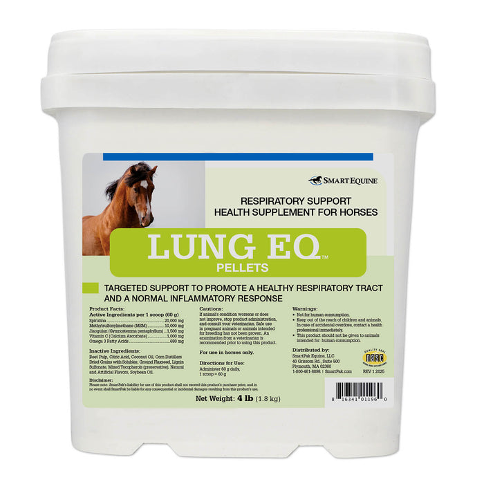 Lung EQ, Respiratory Support Supplement for Horses, Pellets