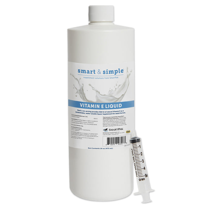 SmartEquine Smart & Simple Vitamin E Liquid Size 16 oz