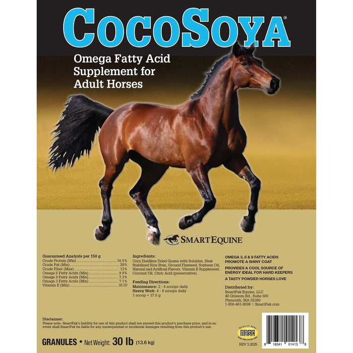 CocoSoya, Omega Fatty Acid Supplement for Horses, Granular
