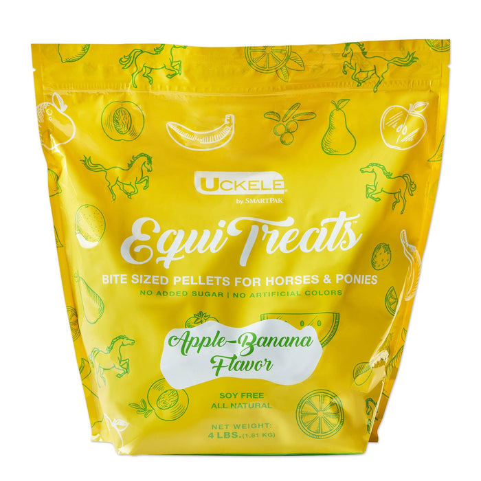 Uckele Equi Treats Bite Sized Pellets-Apple-Banana Size 4 LB