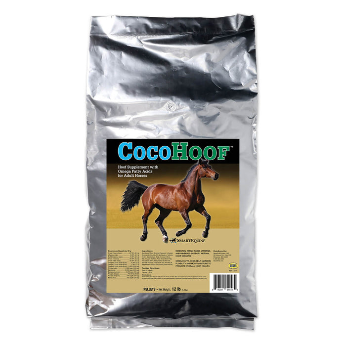 CocoHoof, Hoof Formula with Omega Fatty Acids for Horses, Pellets