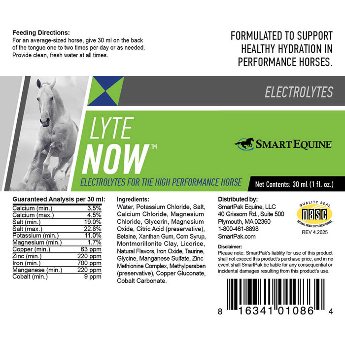 Pro Formula Labs Lyte Now Electrolyte Paste Horse Supplement
