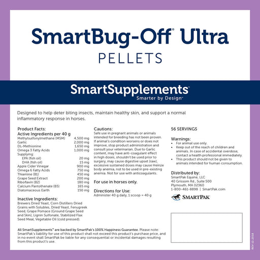 SmartEquine SmartBug-Off Ultra Pellets Size 5