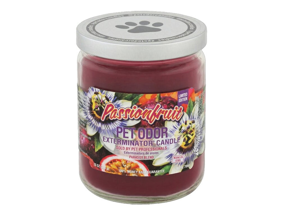 Pet Odor Exterminator Candle - Enzyme-Based Odor Eliminating Candle Safe for Pets