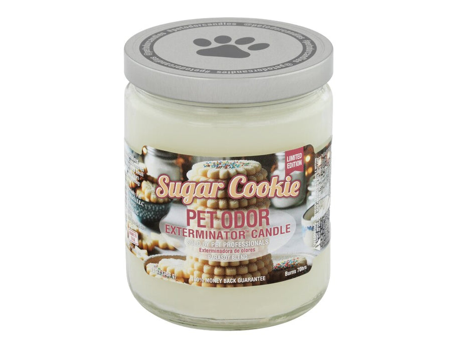 Pet Odor Exterminator Candle - Enzyme-Based Odor Eliminating Candle Safe for Pets