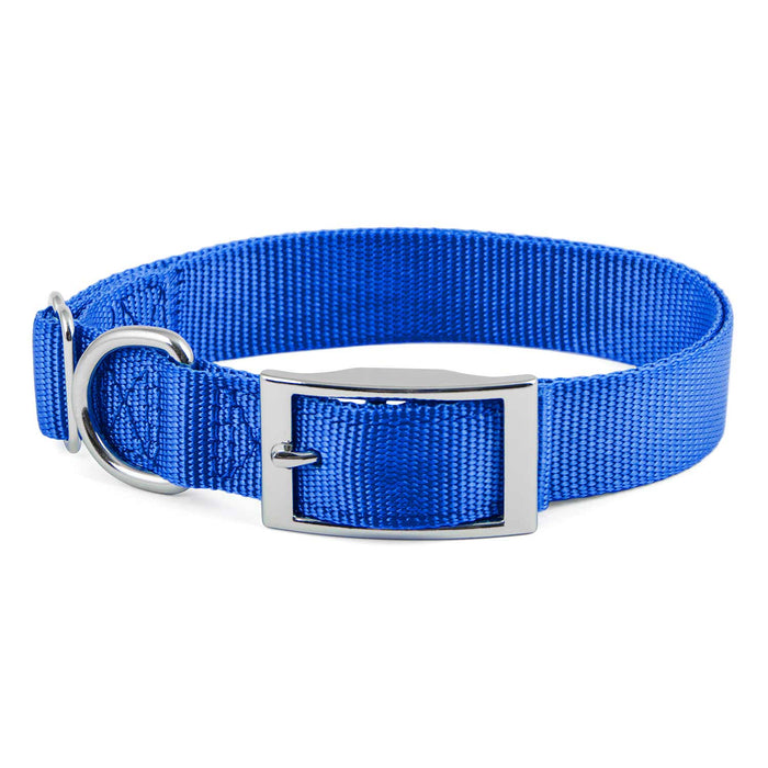 Jeffers Adjustable Nylon Dog Collar, 1"W x 14"-24"L
