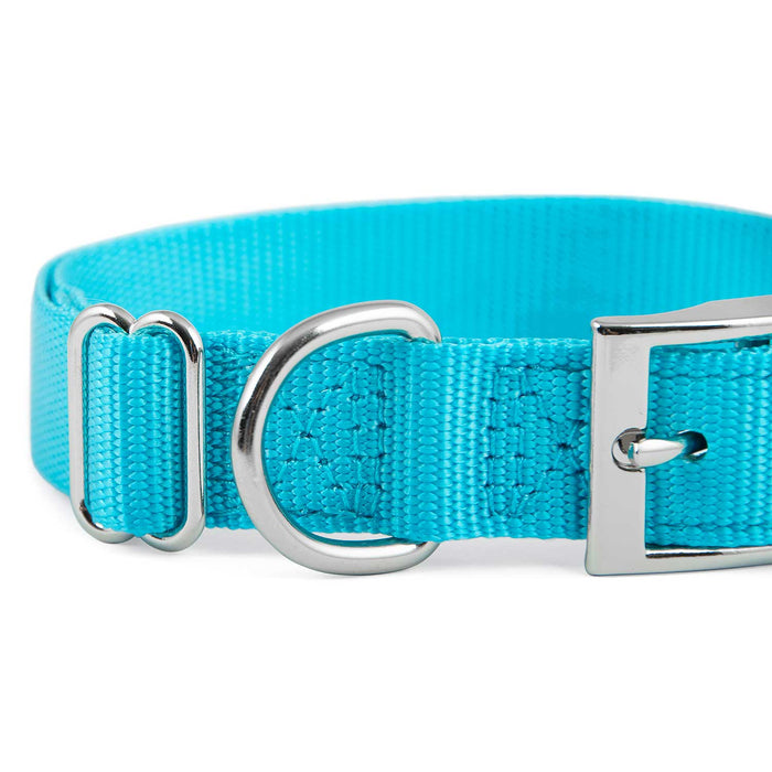 Jeffers Adjustable Nylon Dog Collar, 1"W x 14"-24"L