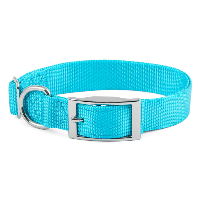 Jeffers Adjustable Nylon Dog Collar, 1"W x 14"-24"L
