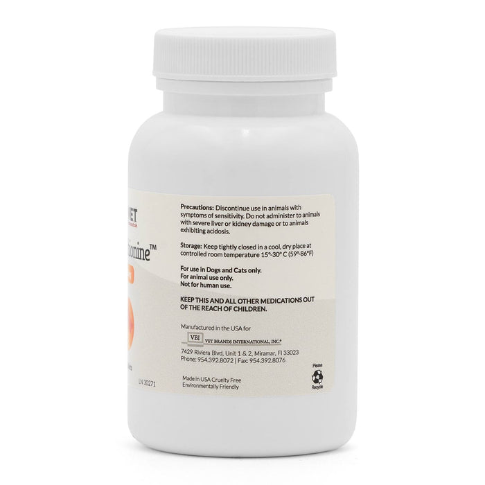 DL Methionine Tablets Urinary pH Support for Dogs & Cats