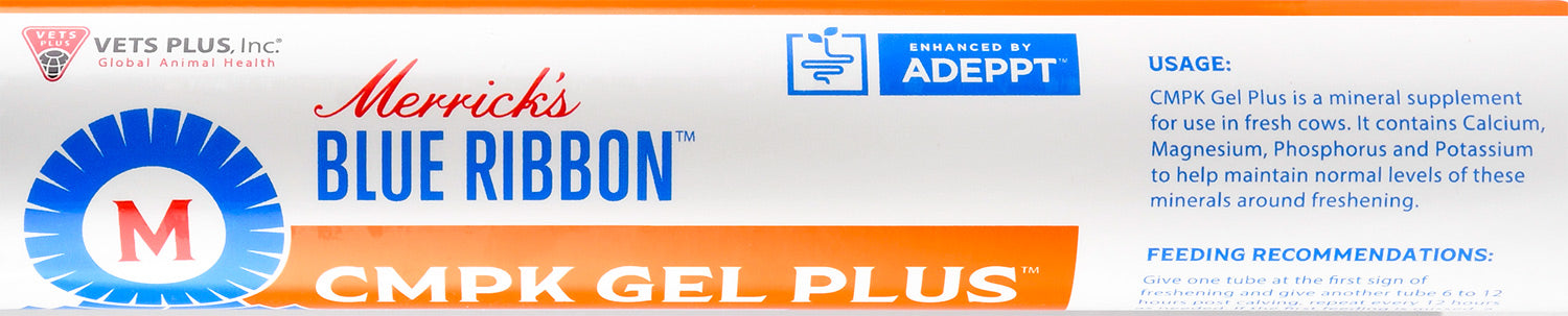 CMPK Gel Plus Mineral Supplement for Fresh Cows