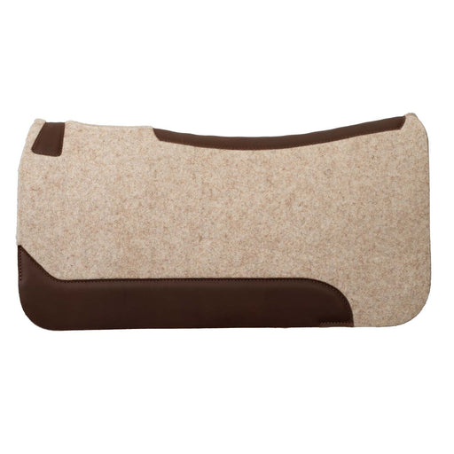 Weaver Wool Blend Saddle Pad, 31 x 32 x 3/4 Color Tan