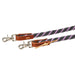 Weaver Poly Roper Rein Color Gray & Purple