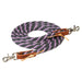 Weaver Poly Roper Rein Color Gray & Purple